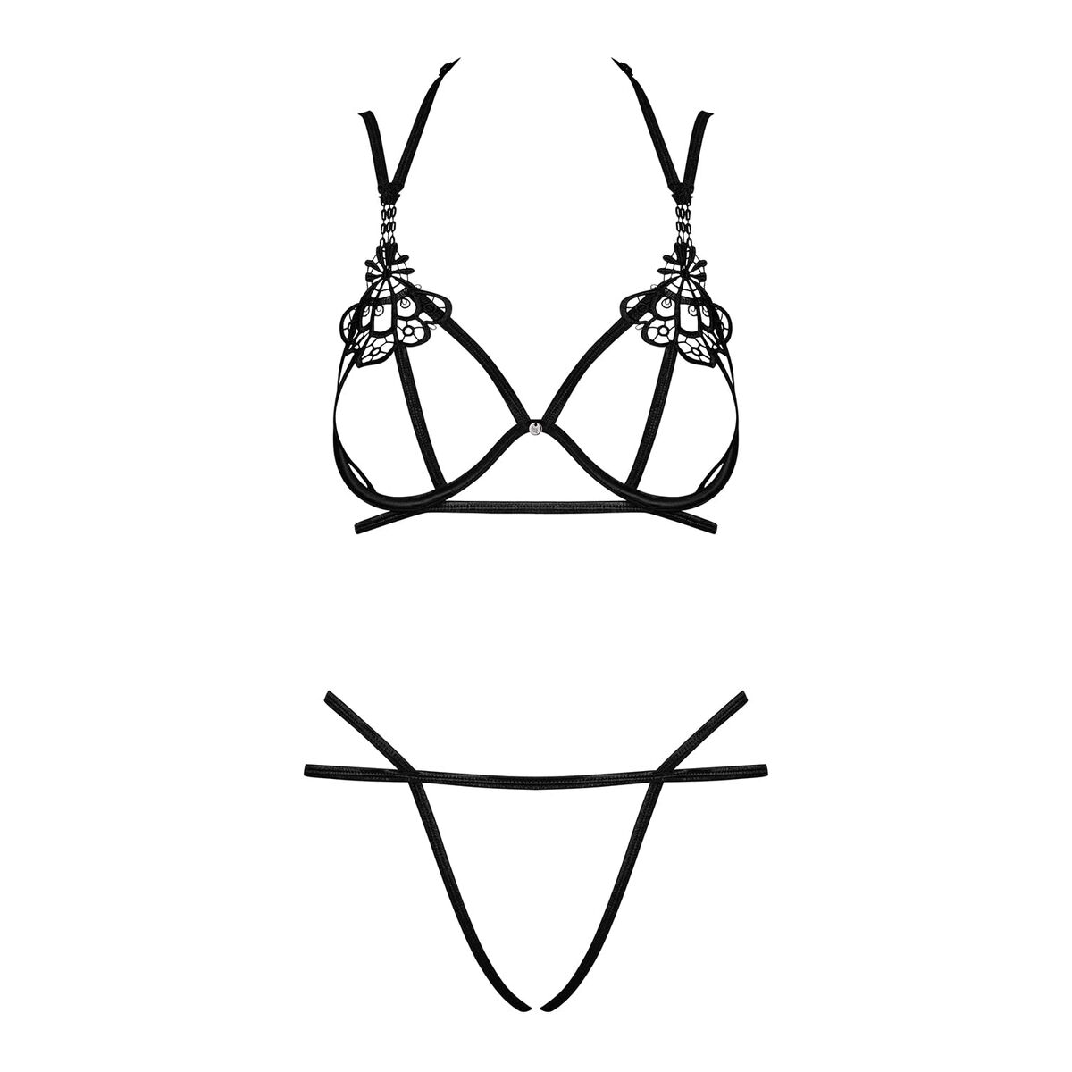 Set di Lingerie Obsessive Badossa L/XL